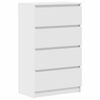 vidaXL Sideboard | White | Chipboard | Medium | Sideboard | Rectangular