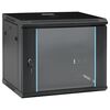 vidaXL Network cabinets with Storage Black 600 x 450 x 510 mm Steel