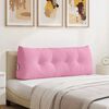 vidaXL Back Pillow Pink 120 x 24 x 50 cm Fabric