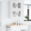 vidaXL Kitchen Cabinet 2 pcs High Gloss White 60 x 31 x 40 cm
