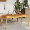 vidaXL Garden Dining Table 100x55x45 cm Solid Wood Acacia