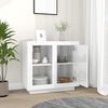 vidaXL Sideboard High Gloss White