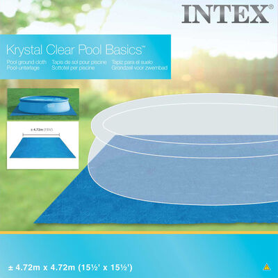 Intex Pool Ground Cloth Square 472x472 cm 28048