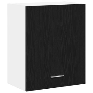 vidaXL Hanging Cabinet Black Oak 50 x 31 x 60 cm Engineered Wood