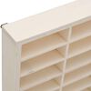 vidaXL Wooden Collector's Display Case with 80 Compartments 80x4.5x40.5cm