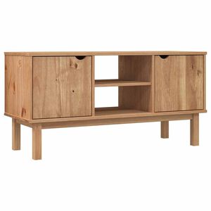 vidaXL Tv Cabinet | Solid pinewood, engineered wood | Medium | Tv Cabinet