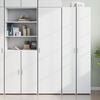 vidaXL Highboard White 50x42.5x185 cm Engineered Wood
