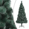 vidaXL Fake Christmas Tree | Green | PET, Steel | 180 cm | Adjustable Armrests