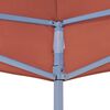 vidaXL Party Tent Roof 6x3 m Terracotta 270 g/m²