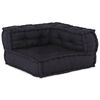 vidaXL Modular Sofa 3 pcs Anthracite Fabric