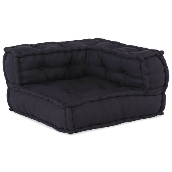 vidaXL Modular Sofa 3 pcs Anthracite Fabric