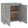 vidaXL Sideboard Concrete Grey 70x41x75 cm Engineered Wood