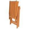 vidaXL Garden Chairs 2 pcs with Taupe Cushions Solid Teak Wood