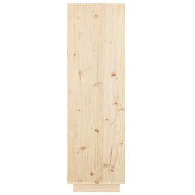vidaXL Highboard 74x35x117 cm Solid Wood Pine