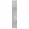 vidaXL Bathroom Cabinet Concrete Grey 30x30x183.5 cm Engineered Wood