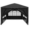 vidaXL Party Tent 3x6 m Anthracite