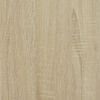 vidaXL Headboard Sonoma Oak 100 x 16.5 x 103.5 cm Engineered Wood