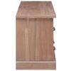 vidaXL TV Cabinet 120x30x40 cm Solid Teak Wood