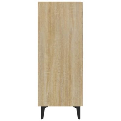 vidaXL Sideboard Sonoma Oak 70x34x90 cm Engineered Wood