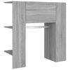 vidaXL Hallway Cabinets 2 pcs Grey Sonoma Engineered Wood