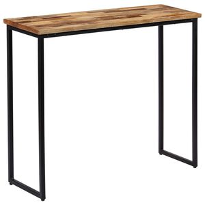 vidaXL Console Table Solid Reclaimed Teak 90x30x76 cm