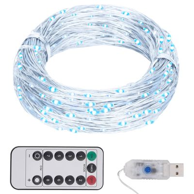 vidaXL LED String with 300 LEDs Cold White 30 m