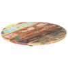 vidaXL Round Table Top 50 cm 25-27 mm Solid Reclaimed Wood