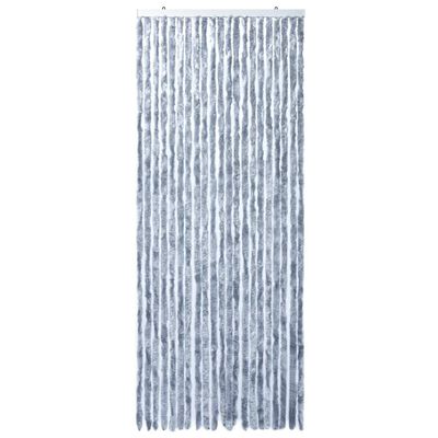 vidaXL Insect Curtain Silver 90x220 cm Chenille