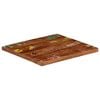 vidaXL Table Top 60x60x2.5 cm Square Solid Wood Reclaimed