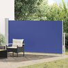 Patio Terrace Side Awning 160 x 300 cm Blue