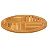 vidaXL Table Top Ø60x2 cm Round Solid Wood Acacia