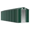 vidaXL Garden Shed Green 191x640x198 cm Galvanised Steel