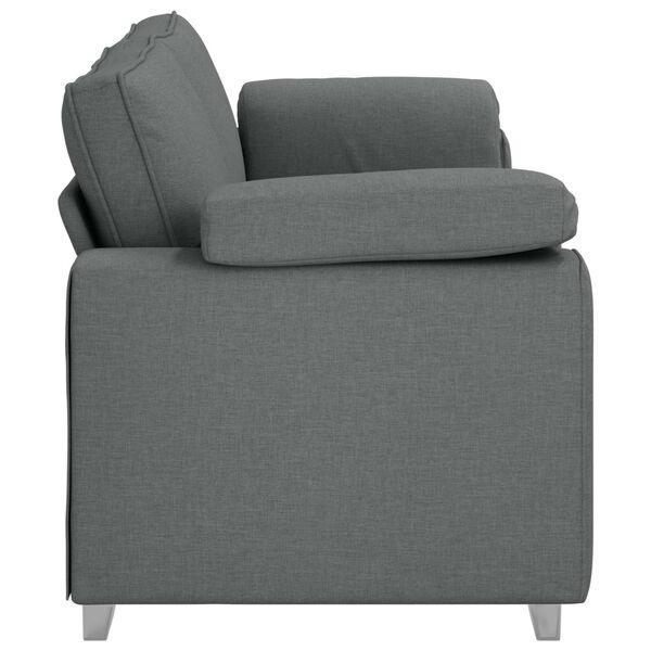 vidaXL Sofa Dark Grey Overall dimensions: 219 x 80 x 80 cm (W x D x H)