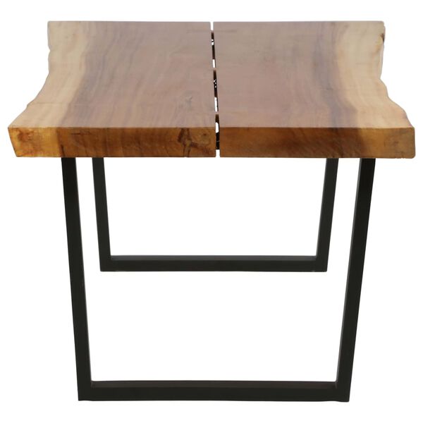 vidaXL Coffee Table Solid Suar Wood 102x56x41 cm