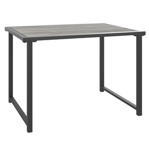 vidaXL Garden Table Anthracite 55x40x37 cm Steel