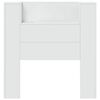 vidaXL Headboard White 100 x 16.5 x 103.5 cm Engineered Wood