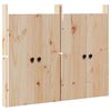 vidaXL Kitchen Door 2 pcs Cream 50 x 9 x 82 cm Solid Pine wood