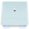 vidaXL Range Hood Tempered Glass White 600 mm