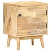 vidaXL Bedside Cabinet 40x30x50 cm Solid Mango Wood