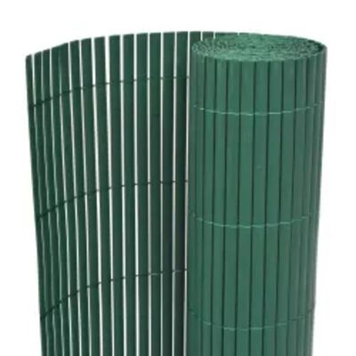 vidaXL Double-Sided Garden Fence 110x400 cm Green