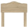 vidaXL Headboard with Headboard Sonoma Oak 90 cm Engineered wood