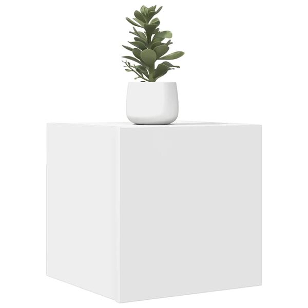 vidaXL Wall Mounted TV Cabinets 4 pcs White 30.5x30x30 cm