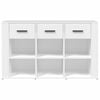 vidaXL Sideboard White 100x30x59.5 cm Engineered Wood