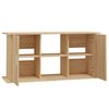 vidaXL Aquarium Stand Sonoma Oak 121x41x58 cm Engineered Wood