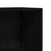 vidaXL Bookshelf Black Oak 60 x 24 x 176 cm Engineered Wood