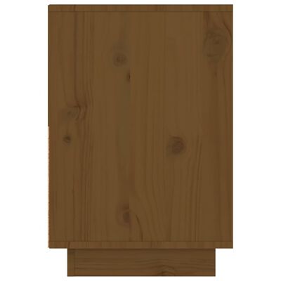 vidaXL Bedside Cabinets 2 pcs Honey Brown 60x34x51 cm Solid Wood Pine