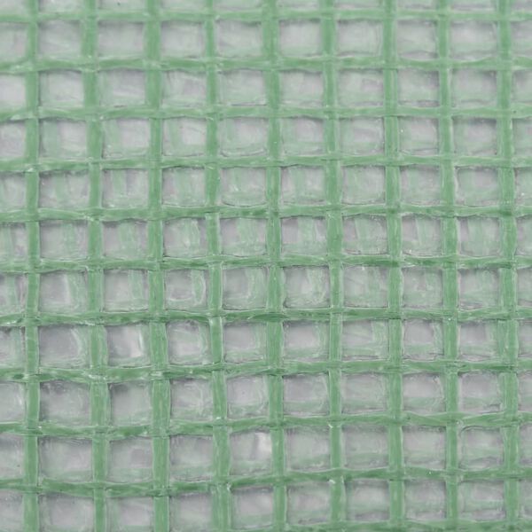 vidaXL Greenhouse Replacement Cover (36 m²) 300x1200x200 cm Green
