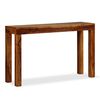 vidaXL Console Table Solid Acacia Wood 120x35x75 cm