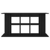 vidaXL Aquarium Stand Black 120x40x60 cm Engineered Wood