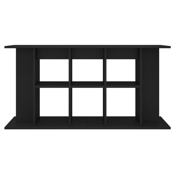 vidaXL Aquarium Stand Black 120x40x60 cm Engineered Wood